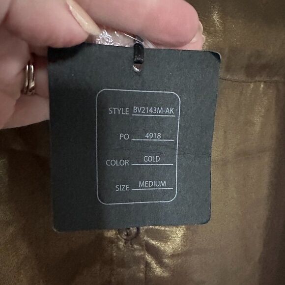 NWT Brooks Leigh Button Down Shirt - Picture 4 of 5